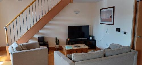 Three-Bedroom Apartment with Harbor View