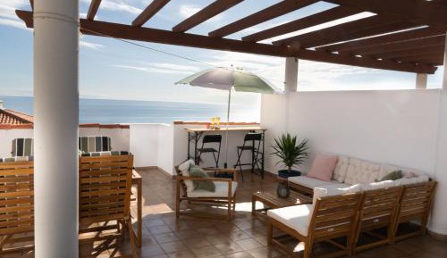 Two-Bedroom Apartment with Terrace and Sea View