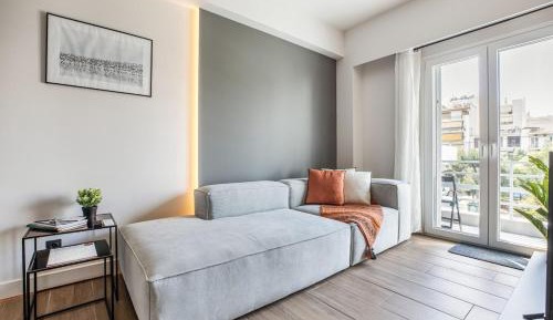 One-Bedroom Apartment with Balcony and City View