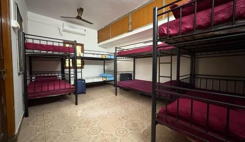Bed in 8-Bed Male Dormitory Room