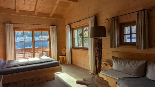 Double Room with Panoramic Balcony and Mountain View