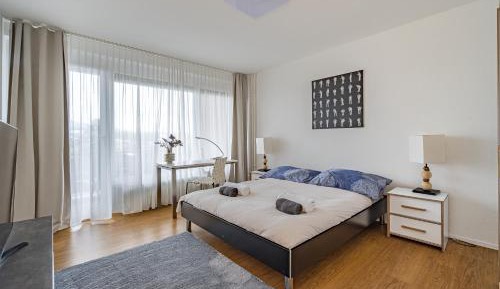 Two-Bedroom Apartment with Balcony