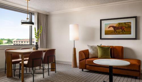 Junior King Suite with Accessible Roll-In Shower