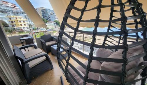 Two-Bedroom Apartment with Balcony and Sea View