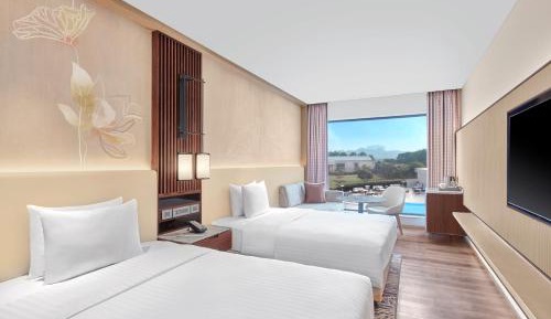 Twin Room with Pool View