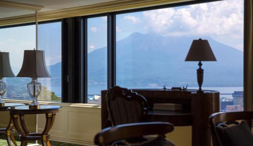 Royal Suite with Sakurajima View