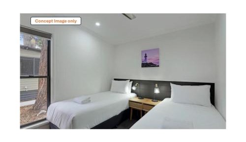 Deluxe 2 Bedroom Premium Cabin - Sleeps 4