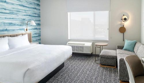 King Room with Sofa Bed and City View