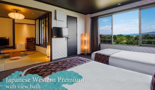 Premium Japanese-Western style Room (With Natural Hot Spring View Bath)