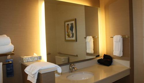 King Suite with Sofa Bed and Roll-in Shower - Mobility and Hearing Accessible