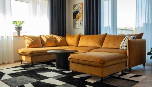 Two-Bedroom Apartment with Balcony and Terrace