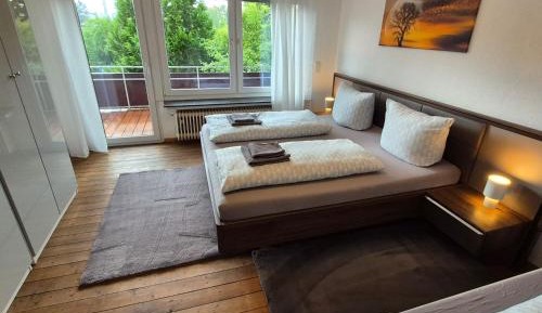 Three-Bedroom Apartment with Balcony