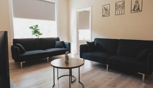 Three-Bedroom Apartment with Park View