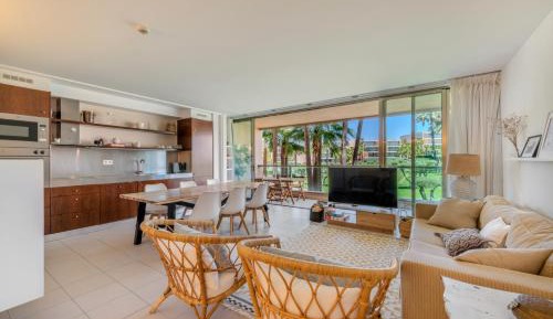 Two-Bedroom Apartment with Garden View