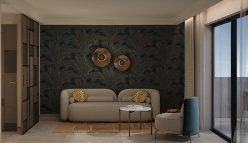 One Bedroom King Suite with Two Balconies