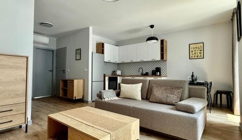 Two-Bedroom Apartment with Balcony and Terrace