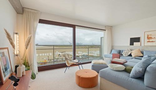One-Bedroom Apartment with Balcony and Sea View