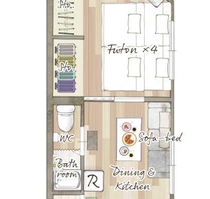 Three-Bedroom Apartment