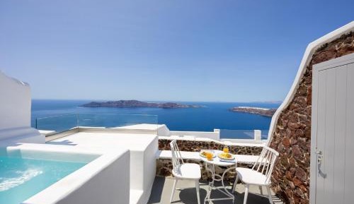 Standar Double Room with hot Tub and Caldera View