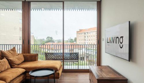 One-Bedroom Apartment with Balcony and City View