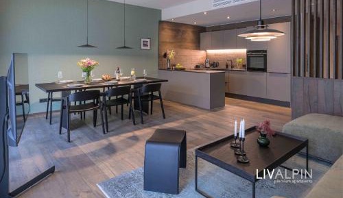 Two-Bedroom Apartment with Terrace and Mountain View
