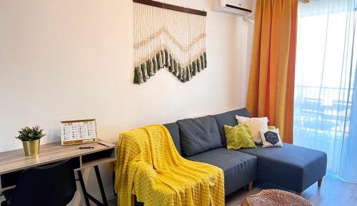 Two-Bedroom Apartment with Balcony