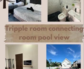 Triple Room with Pool View