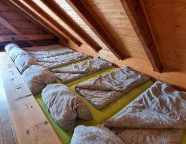 single bed in dormitory