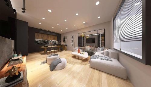 Two-Bedroom Apartment with Mountain View