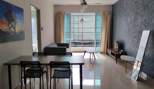 Two-Bedroom Apartment with Balcony