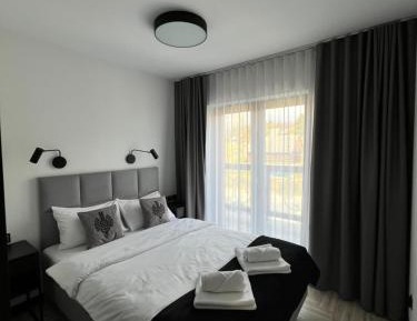 Apartment No. 35 with view of Settlement Czorsztyn