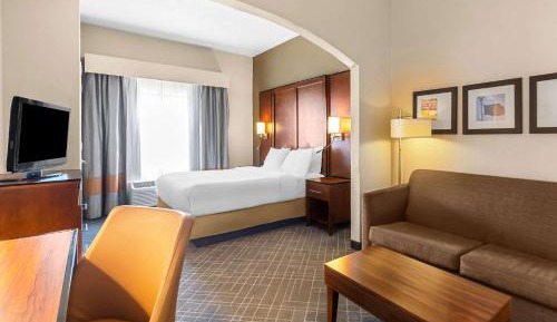 Queen Suite with Roll-In Shower - Accessible/Non-Smoking