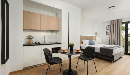 Studio with Balcony