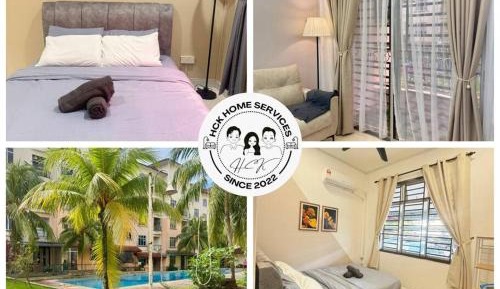 Three-Bedroom Apartment with Balcony