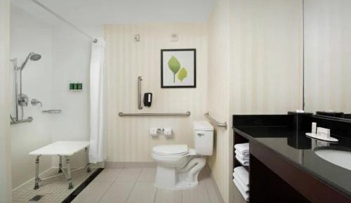 King Room with Roll-in Shower - Mobility Accessible