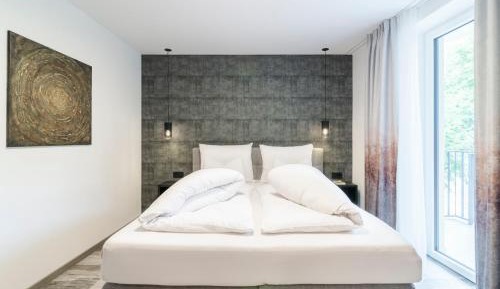 One-Bedroom Apartment with Balcony and Mountain View  