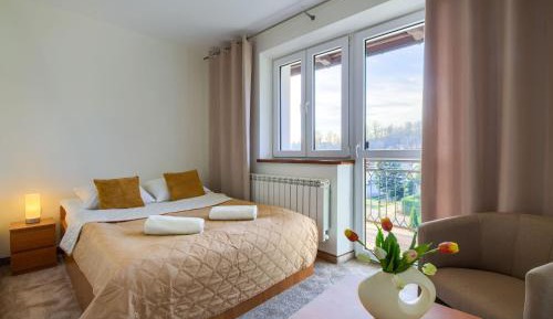Two-Bedroom Apartment with Balcony