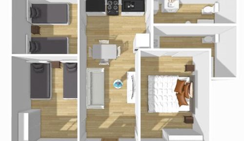 Three-Bedroom Apartment