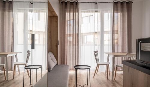 Studio with Balcony