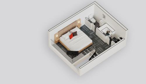 Penthouse, 1 King, Sofa bed, Full kitchen, Fireplace 