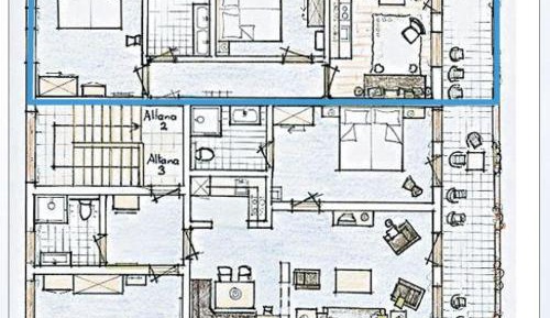 Two-Bedroom Apartment with Shower 