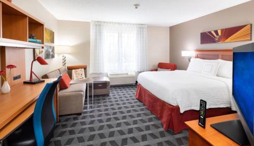 Studio with One Queen Bed and Sofa bed