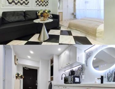 Three-Bedroom Premium Apartment with Balcony
