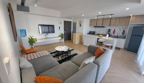 One-Bedroom Apartment with Balcony and City View