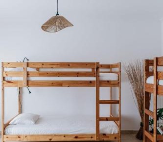 Single Bed in Female Dormitory Room