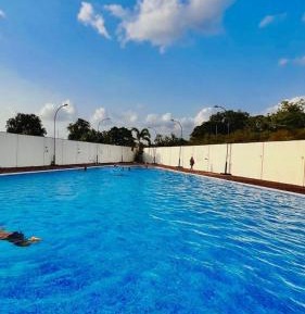 Studio with Pool View