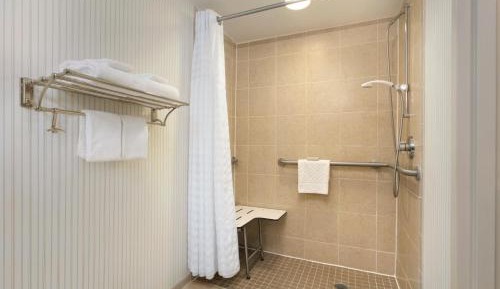 King Room with Roll-In Shower - Mobility and Hearing Access
