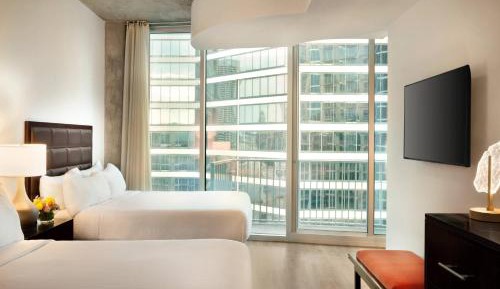 1 Bedroom Suite, 2 Queen, Sofa bed, Low floor, Balcony