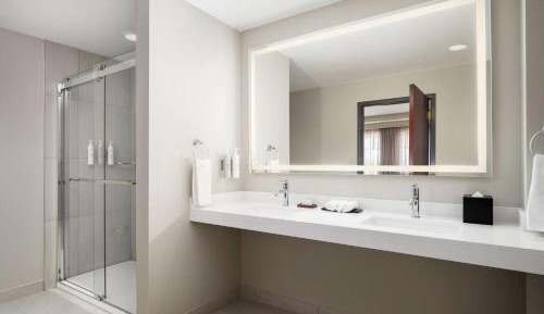 Premium Two-Room King Suite with Walk-In Shower