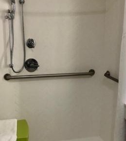 King Suite with Roll-in Shower - Mobility Access